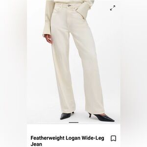 Rag & Bone Featherweight Logan Jeans - Ecru